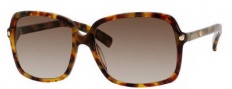 Jimmy Choo Eddie/S Sunglasses Sunglasses - 0YHA Havana (CC Brown Gradient Lens)