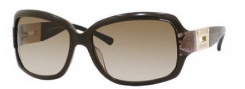 Jimmy Choo Essie/S Sunglasses Sunglasses - 0YEZ Brown Gold Snake (CC Brown Gradient Lens)