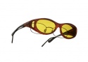 Cocoons OveRx Stream Line S Sunglasses Tortoise Sunglasses - C607Y Tort / Yellow