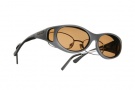 Cocoons OveRx Stream Line S Sunglasses Slate Sunglasses - C608A Slate / Amber
