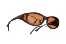 Cocoons OveRx Stream Line S Sunglasses Burgundy Sunglasses - C609C Burgundy / Copper
