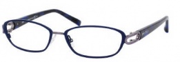 Jimmy Choo 40 Eyeglasses Eyeglasses - 0AXM Blue Havana Ruthenium