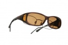 Cocoons OveRx Mini Slim MS SunglassesBurgundy Sunglasses - C419A Burgundy / Amber
