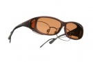 Cocoons OveRx Mini Slim MS SunglassesBurgundy Sunglasses - C419C Burgundy / Copper