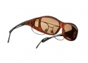 Cocoons OveRx Slim Line M Sunglasses Tortoise Sunglasses - C407A Tort / Amber