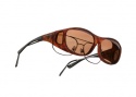 Cocoons OveRx Slim Line M Sunglasses Tortoise Sunglasses - C407C Tort / Copper