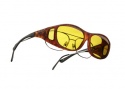 Cocoons OveRx Slim Line M Sunglasses Tortoise Sunglasses - C407Y Tort / Yellow