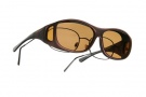 Cocoons OveRx Slim Line M Sunglasses Burgundy Sunglasses - C409A Burgundy / Amber