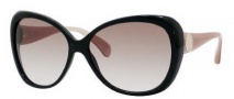 Jimmy Choo Julie/S Sunglasses Sunglasses - 0WUP Black (S8 Brown Gradient Lens)