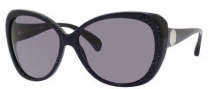 Jimmy Choo Julie/S Sunglasses Sunglasses - 0WUQ Black Croc Silver (BN Dark Gray Lens)