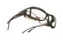 Cocoons OveRx Wide Line ML Sunglasses Black Sunglasses - C422N Black / Clear