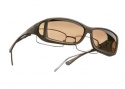 Cocoons OveRx Wide Line ML Sunglasses Sand Sunglasses - C425A Sand / Amber