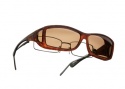 Cocoons OveRx Wide Line ML Sunglasses Tortoise Sunglasses - C427A Tort / Amber
