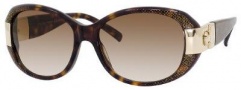 Jimmy Choo Kai/S Sunglasses Sunglasses - 0YlA Havana Glitter (02 Brown Gradient Lens)