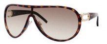 Jimmy Choo Protea/S Sunglasses Sunglasses - 0AK7 Havana / Gold (CC Brown Gradient Lens)