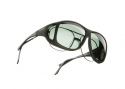 Cocoons OveRx Aviator XL Sunglasses Black  Sunglasses - C202G Black / Gray