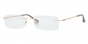 Ray Ban RX8679 Eyeglasses Eyeglasses - 1129 Gold Demi Shiny / Demo Lens