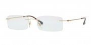 Ray Ban RX8680 Eyeglasses Eyeglasses - 1129 Gold Demi Shiny / Demo Lens
