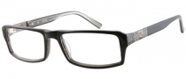 Guess GU 1708 Eyeglasses Eyeglasses - BLK: Black / Grey Horn