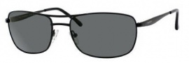 Chesterfield Laid Back/S Sunglasses Sunglasses - 91TP Semi Shiny Black (RC Green Polarized Lens)
