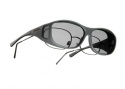 Cocoons OveRx Slim Line 3D Sunglasses  3D Eyewear - C408D Slate / 3D Gray
