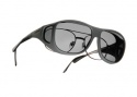 Cocoons OveRx Pilot 3D Sunglasses 3D Eyewear - C308D Slate / 3D Gray
