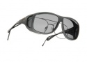 Cocoons OveRx Aviator 3D Sunglasses 3D Eyewear - C208D Slate / 3D Gray