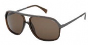 Police S8531 Sunglasses Sunglasses - 568X Brown - Bronze / Solid Brown Lens