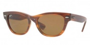 Ray-Ban RB4169 Sunglasses Sunglasses - 820 Striped Havana / Crystal Brown