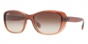 Ray-Ban RB4174 Sunglasses Sunglasses - 857/51 Brown Gradient On Light Brown / Crystal Brown Gradient