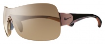 Nike Crush EV0562 Sunglasses Sunglasses - EV0563-106 Gloss White / Light Charcoal / Max Speed Tint Lens