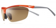 Nike Impel EV0474 Sunglasses Sunglasses - EV0474-802 Mandarin Orange / Brown Lens