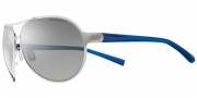 Nike Alaris EV0622 Sunglasses Sunglasses - EV0622-047 Chrome / Team Royal / Grey Silver Flash Lens