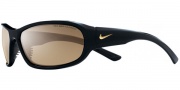 Nike Defiant EV0531 Sunglasses Sunglasses - EV0532-001 Gloss Black / Brown Max Polarized Lens