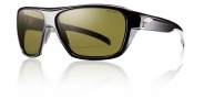 Smith Chief Sunglasses Sunglasses - Black / Polarchromic Amber