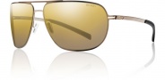 Smith Lineup Sunglasses Sunglasses - Matte Gold / Polarized Gold Gradient Mirror