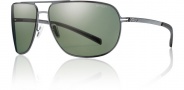 Smith Lineup Sunglasses Sunglasses - Matte Gunmetal / Polarized Gray Green