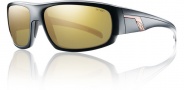 Smith Terrace Sunglasses Sunglasses - Matte Black / Polarized Gold Mirror
