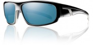 Smith Terrace Sunglasses Sunglasses - Black Polarized Blue Mirror