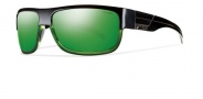 Smith Collective Sunglasses Sunglasses - Black Green / Green Mirror