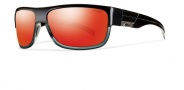 Smith Collective Sunglasses Sunglasses - Black Gray / Red Mirror