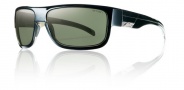 Smith Collective Sunglasses Sunglasses - Black / Polarized Gray Green
