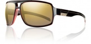 Smith Swindler Sunglasses Sunglasses - Black Red / Polarized Gold Gradient Mirror