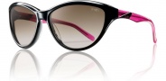 Smith Cypress Sunglasses Sunglasses - Black Pink / Brown Gradient 