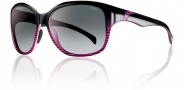 Smith Jetset Sunglasses Sunglasses - Black Violet Split / Polarized Gray Gradient