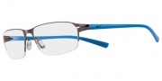 Nike 4202 Eyeglasses Eyeglasses - 007 Satin Black Chrome / Blue