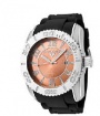 Swiss Legend Commander 3H Watch 20068 Watches - 09 Rose Face / Black Band