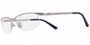 Nike 6037 Eyeglasses Eyeglasses - 023 Shiny Chrome