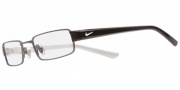 Nike 8061 Eyeglasses Eyeglasses - 036 Matte Dark Gunmetal / Off White