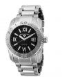 Swiss Legend Commander 3H Bracelet Watch 10059 Watches - 11 Black Face / Silver Bracelet
